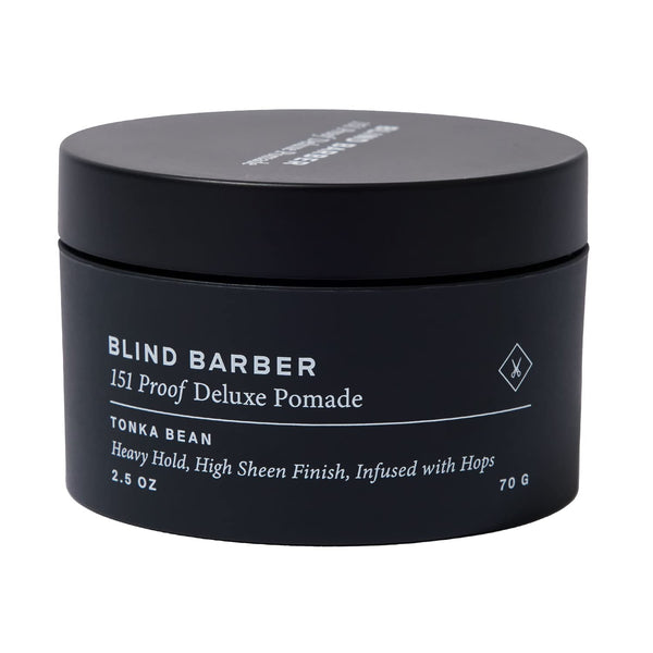 Pomade, blind barber, hair, Razor, Mensbiz, Beard and blade, Mr porter, Harrys, Beard Oil, Gifts for men, Beard Balm, Traditional Shaving, Mens Hair, Beard, Men's hair products, Gifts for men, fragrance, cologne, aftershave, lather shave, hot shave, traditional shave, hot towel, barbershop, online shopping, style, mens style, mens retail, male style
