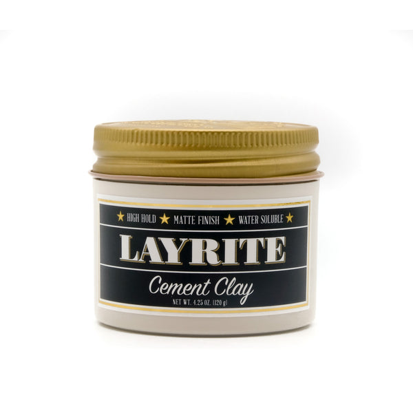 mens grooming products, mens hair products, male grooming tools, skincare, male skincare, Hair, Sydney, Australia, barber, male grooming, mens retail, male style, conditioner, online shopping, mens gifts, barberhood, barbershop, Layrite Cement Hair Clay, pomade, hair styling