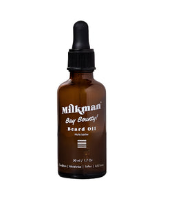 Barbershop, the barberhood, barbers, shaving, mens hair, beard care, beard balm, beard trim, beard grooming, shaving, hair removal, proraso, wahl, milkman, depot, triumph and hill, beard maintenance, Sydney, male facial, aftershave, online shopping, syle, Milkman Bay Bounty Beard Oil 