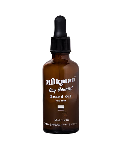 Barbershop, the barberhood, barbers, shaving, mens hair, beard care, beard balm, beard trim, beard grooming, shaving, hair removal, proraso, wahl, milkman, depot, triumph and hill, beard maintenance, Sydney, male facial, aftershave, online shopping, syle, Milkman Bay Bounty Beard Oil 
