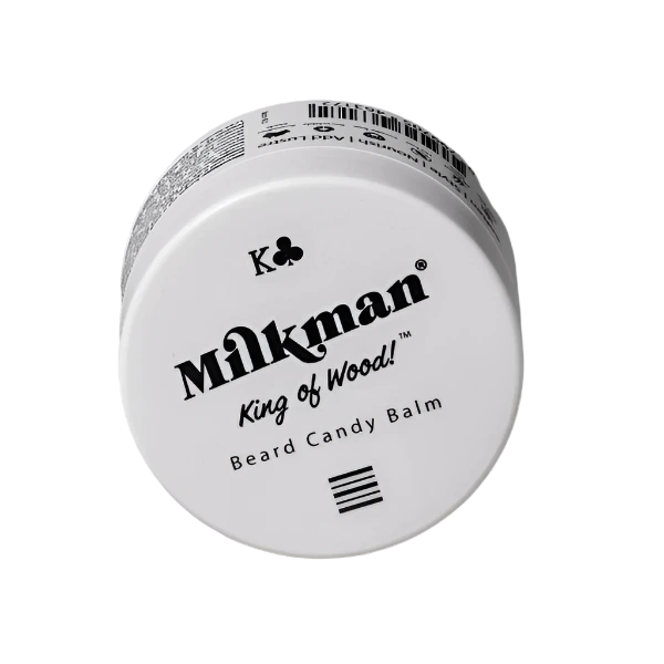 Barbershop, the barberhood, barbers, shaving, mens hair, beard care, beard balm, beard trim, beard grooming, shaving, hair removal, proraso, wahl, milkman, depot, triumph and hill, beard maintenance, Sydney, male facial, aftershave, online shopping, syle, Milkman King Of Wood Beard Balm