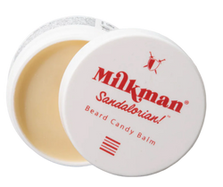 Barbershop, the barberhood, barbers, shaving, mens hair, beard care, beard balm, beard trim, beard grooming, shaving, hair removal, proraso, wahl, milkman, depot, triumph and hill, beard maintenance, Sydney, male facial, aftershave, online shopping, syle, Milkman Sandalorian Beard Balm