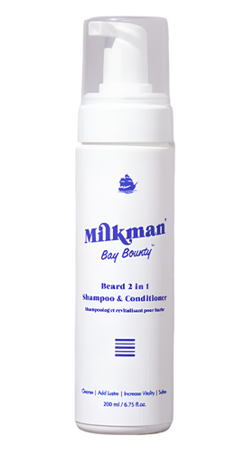 Barbershop, Barber, Male Grooming, Retail, Style, Mens Style, Mens Retail, Male Style, Online Shopping, Modern Man, Travel, Mens Products, Sydney, Australia, Mens Store, Gifts For Men, Beard Products, Mens Beards, Mens Beards Products, Milkman, Beard 2 in 1 Shampoo and Conditioner, Bay Bouty