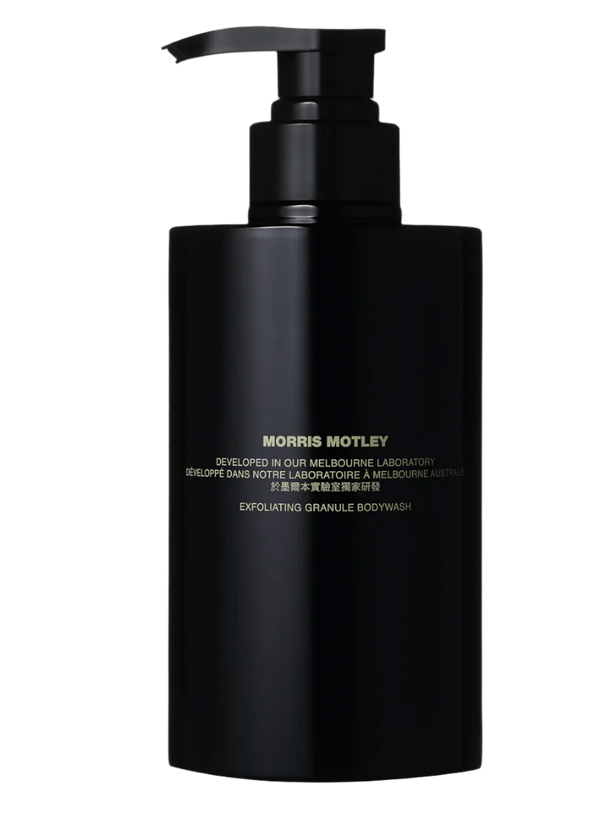 mens grooming products, mens hair products, male grooming tools, skincare, male skincare, Hair, Sydney, Australia, barber, male grooming, mens retail, male style, conditioner, online shopping, Morris Motley, exfoliating granule bodywash, Australian brand 