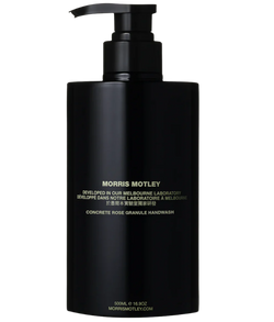 mens grooming products, mens hair products, male grooming tools, skincare, male skincare, Hair, Sydney, Australia, barber, male grooming, mens retail, male style, conditioner, online shopping, Morris Motley, Concrete Rose Granule Hand Wash, Australian brand 