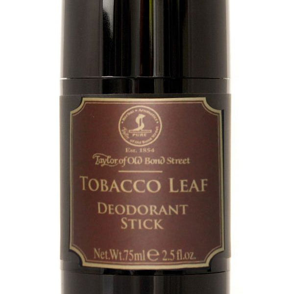 taylor of old bond street tobacco leaf deodorant stick Tobacco Leaf Stick Deodorant 75ml – THE BARBERHOOD