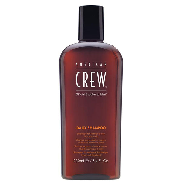 American crew, gentle, cleanser, adds shine and strength, shampoo for men, mens grooming, mens online products, daily essentials for men, healthy hair, healthy scalp