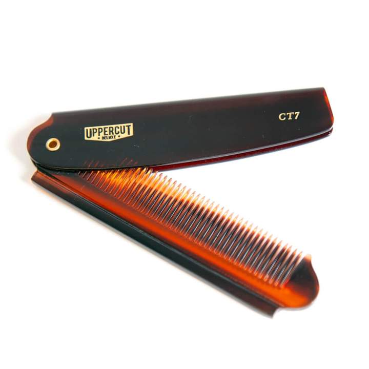 mens grooming styling hair comb uppercut gift man pocket size