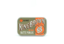 King Brown, Mens grooming, Pomade, Gift set, mens styling, retail, online shopping, hair products, shaving, mens styling, modern man, Barbershop, Barber, The barberhood, traditional shaving, Mens hair, beard trim, male grooming, haircare, Sydney, online shopping, syle