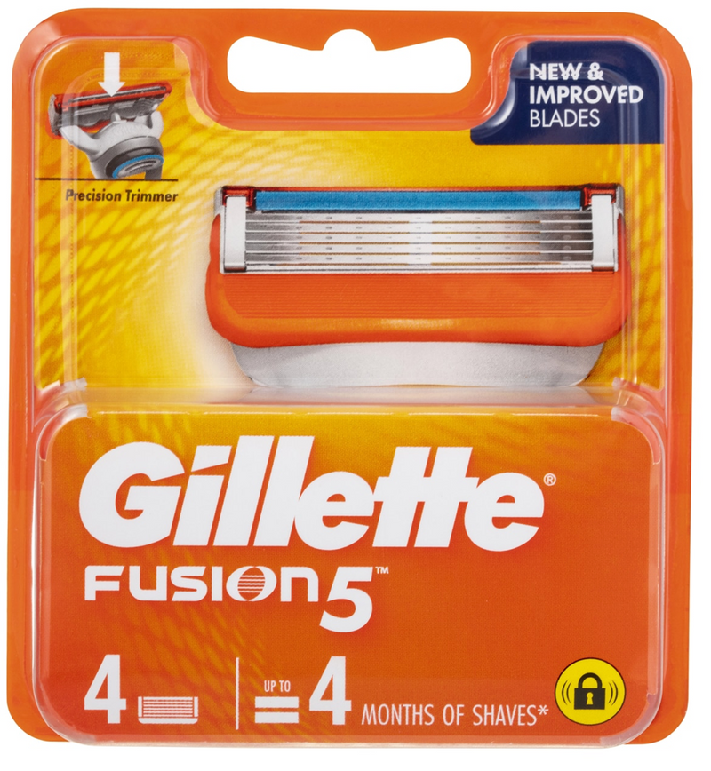 Gillette, razor, blades, woolworths, coles, shaver shop, fusion 5, precision trim, disposable blade, trim, shave, shaving, face razor, refill pack,