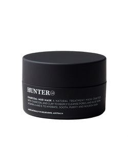 Barbershop, Barber, Male Grooming, Retail, Style, Mens Style, Mens Retail, Male Style, Online Shopping, Modern Man, Travel, Mens Products, Sydney, Australia, Mens Store, Gifts For Men,Skincare, Skin Health, Remove Impurities, Mask, High quality, Natural, Anti-aging, Hunter Lab, Charcoal Mud Mask, Vegan, All Skin Types, Paraben Free
