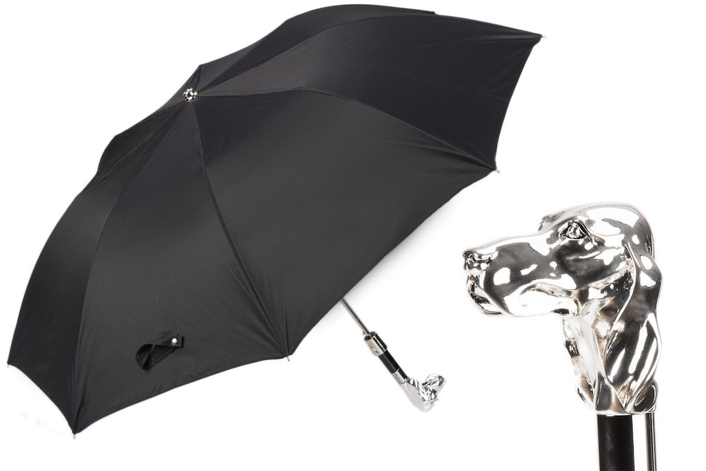 Umbrella with dog head handle sale